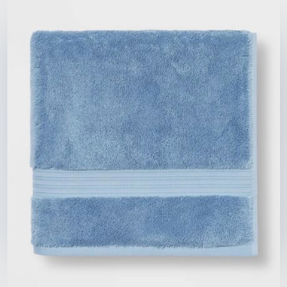 Soft Blue Washcloths